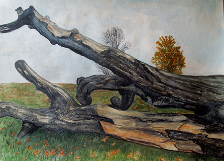 painting by  Indrani Choudhury