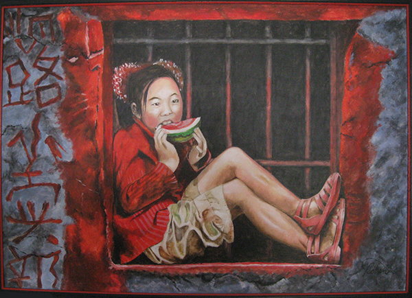 painting by Jeff Cohen