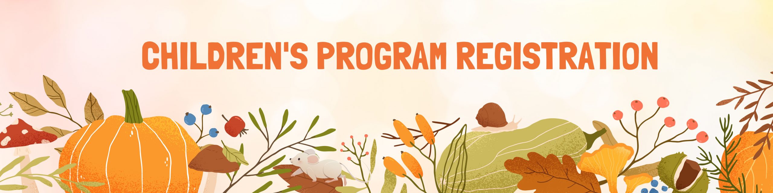 Children's Program Registration